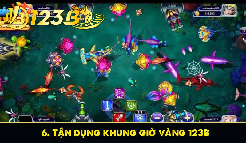 6. Tận dụng khung giờ vàng 123B