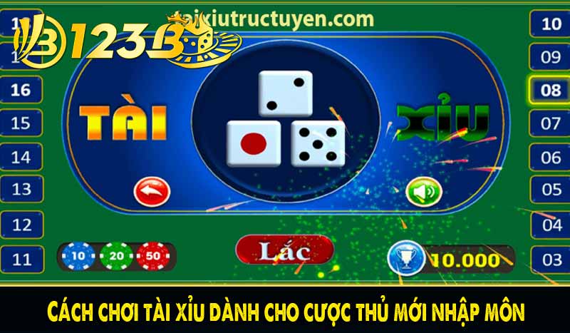 Cách chơi tài xỉu 123B - Mẹo chinh phục dễ dàng từ cao thủ 5 Cách chơi tài xỉu dành cho cược thủ mới nhập môn